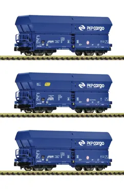 3-tlg. Set: Selbstentladewagen, PKP Cargo