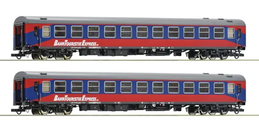 2-tlg. Set: Liegewagen, BTE, Privatbahn
