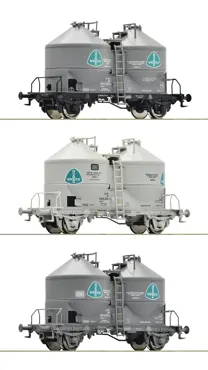 3-tlg. Set: Silowagen, DB