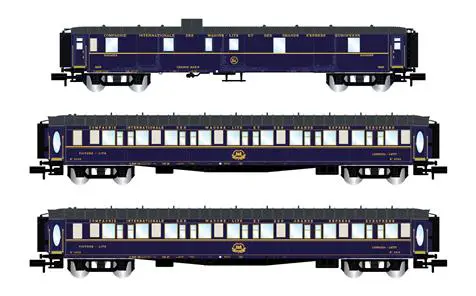 CIWL 3 Wagen Train Bleu fourgon+2x Lx Set 1Ep. III, Privatbahn