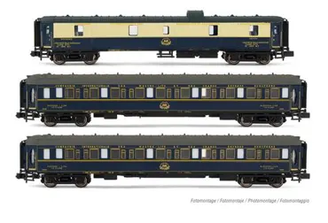 CIWL 3 Wagen Fleche d'Or 2x WL + D Set 1 Ep. III