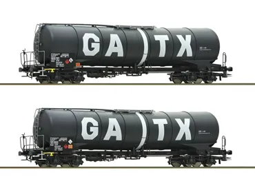 2-tlg. Set: Kesselwagen, GATX