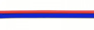 Zwillingslitze rot/blau 2x0,14mm² 5 Meter