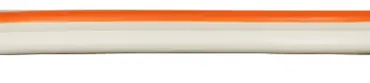 Zwillingslitze weiss/orange 2x0,5mm² 20 Meter