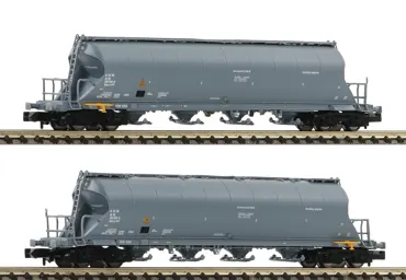 2-tlg. Set: Staubsilowagen, DR