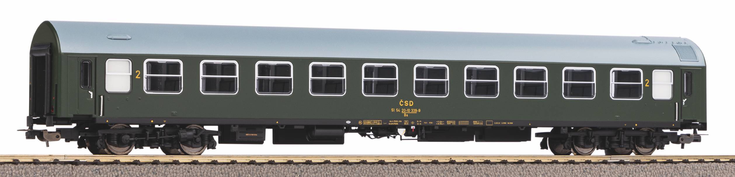 PIKO 58555 Personenwagen Y-Wagen 2. Klasse CSD IV - World of Trains