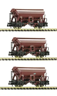 3-tlg. Set: Schwenkdachwagen, DB