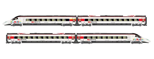 SBB 4-er Set RABe 503 018 Astoro München-ZH, Ep. VI, DC