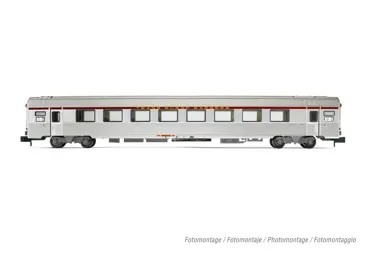 SNCF TEE Cisalpin Mailand – Paris A8tu Personenwagen silbrig, Ep.IV