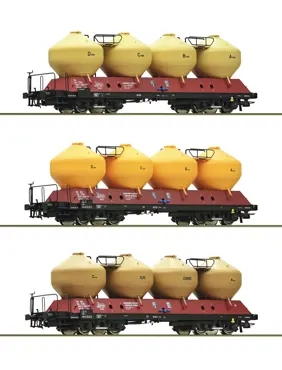 3-tlg. Set: Silowagen, CSD