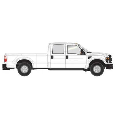 Ford F-350 white