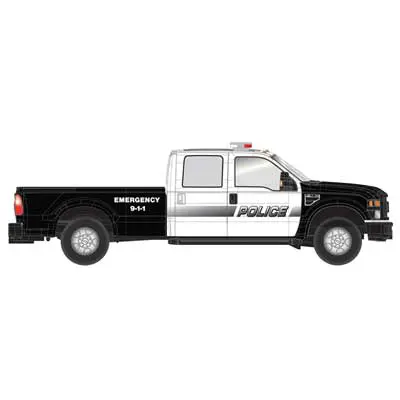 Ford F-350 Police bl/whit