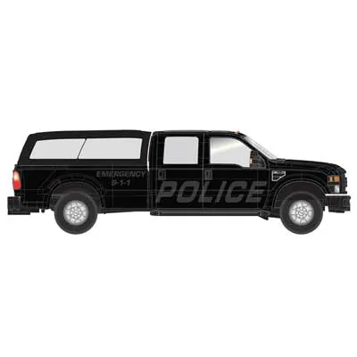 Ford F-350 Police w/cap