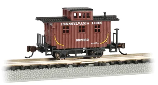 OT Caboose PRR Lines