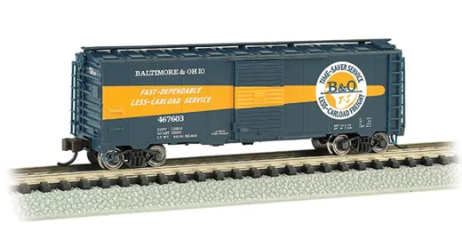 AAR Stl Box Car B&O