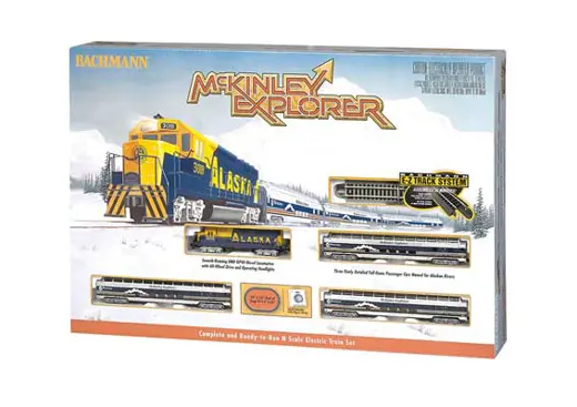 McKinley Explorer Train Set -- Alaska Railroad