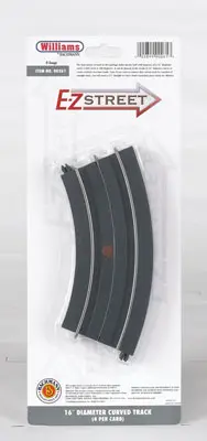 E-Z D-16 Curved Track 4/