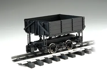4-Whl Sd-Dump Ore Car Blk