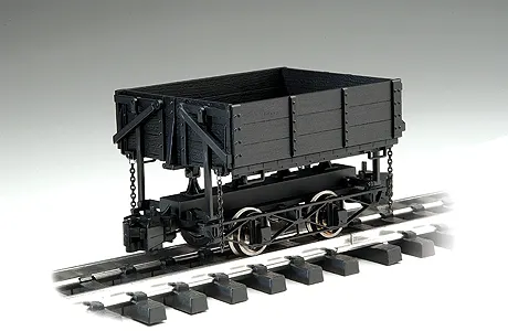 4-Whl Sd-Dump Ore Car Blk