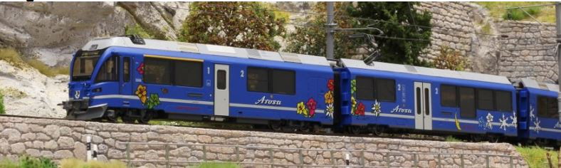 Kato 7074076 RhB Allegra Abe 8/12 #3500 Arosa (Exlusiv Europa) World of ...