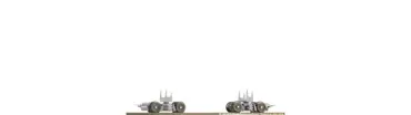 GFM Rollbockpaar, Fertigmodell H0m, MOB