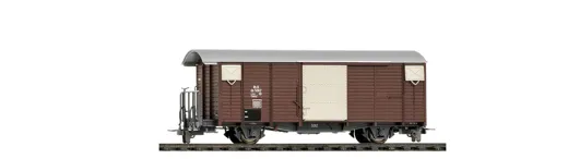 RhB Gb 5056 gedeckter Güterwagen der 70er Jahre