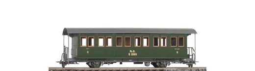 RhB B 2060 Historischer Dampfzugwagen