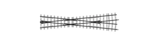 H0m Kreuzung 12° gekürzt 182 mm