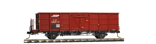 RhB Fb 8511 Stahlwand-Hochbordwagen