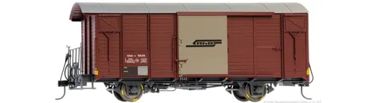 RhB Gbk-v 5545 gedeckter Güterwagen