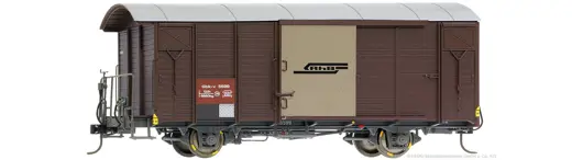 RhB Gbk-v 5586 ged. Güterwagen