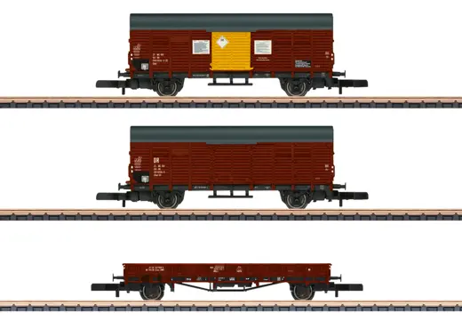 Güterwagen-Set , DR