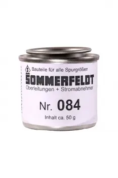 Farbe basaltgrau RAL 7012 in Dose (ca.50g) f.Fahrdraht