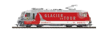RhB Ge 4/4 III 651 Universallok "Glacier on Tour"