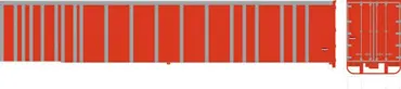53'Trailer Undec red
