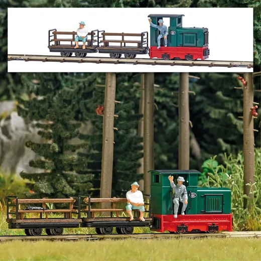 Feldbahn Start-Set »Personentransport«