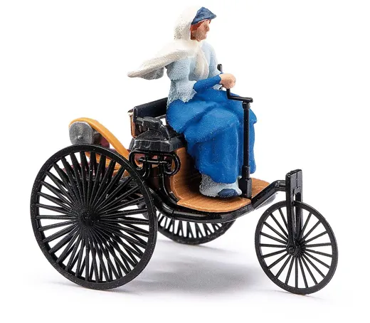 Benz-Patent-Motorwagen mit Bertha Benz