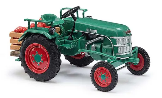 Traktor Kramer KL11 mit Apfelkiste