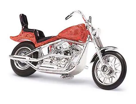 Amerikanisches Motorrad, Rot-Metallic