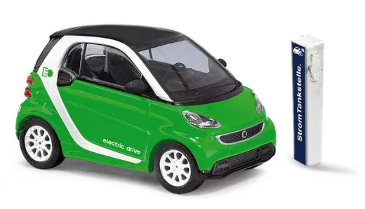 Smart Fortwo Coupe Electric drive Grün