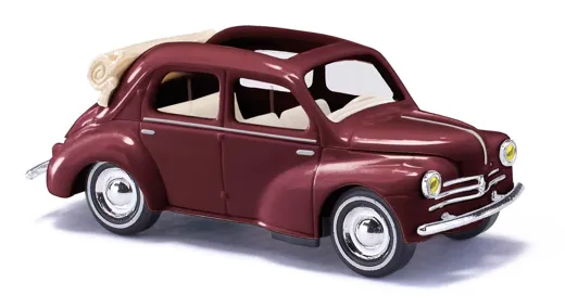 Renault 4 CV Cabrio, Rotbraun