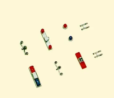 Set: Ältere USA Einsatzfahrzeuge