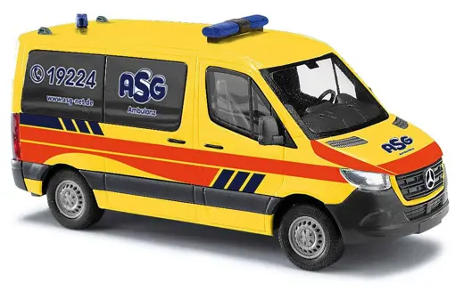 MB Sprinter kurz, ASG Ambulanz HH