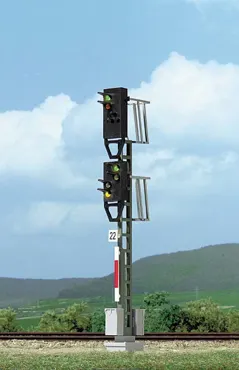 Blocksignal mit Vorsignal