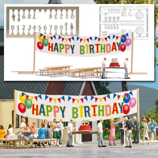 Action-Set: »Happy Birthday!«