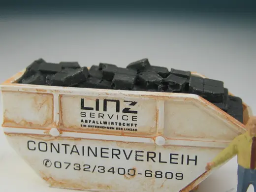 Ladeguteinsatz f. Container "Pflastersteine"