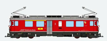 RhB ABe 4/4 III, Nr. 53, Tirano, rot