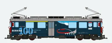 RhB ABe 4/4 III, Nr. 52, Brusio, Bernina