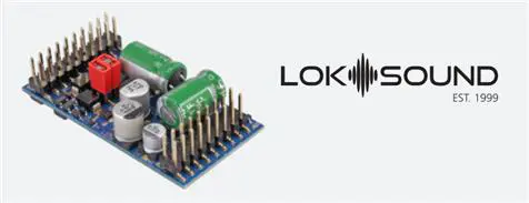 LokSound 5 L DCC/MM/SX/M4Stiftleiste mit Adapter
