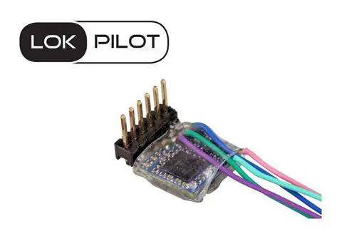 LokPilot 5 micro DCC, 6-pin Direkt gewinkelt